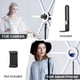 thumbnail image 4 of Kit de luces LED circulares GVM de 90 W con trípode 3200K-5600K CRI 97+, 4 of 7