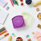 thumbnail image 3 of Tupper Porta Sandwich Escolar Kido Violeta Sin BPA Contenedo, 3 of 10