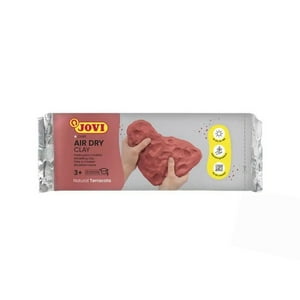 Pasta Para Modelar, Air Dry Clay 250Gr. Jovi Terracota
