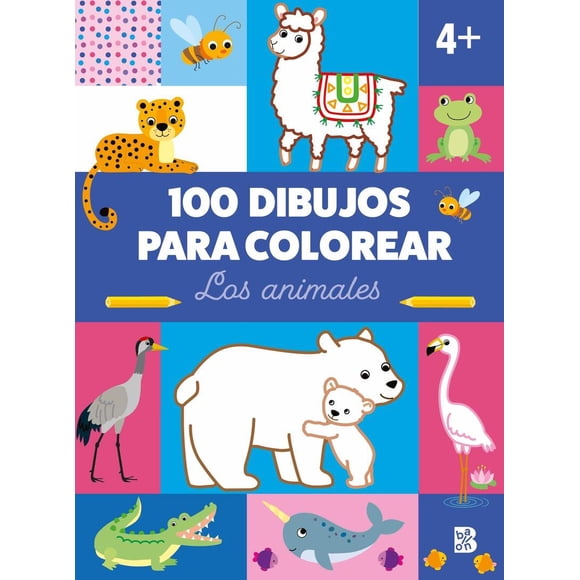 Los animales. 100 dibujos para colorear