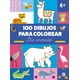 thumbnail image 1 of Los animales. 100 dibujos para colorear, 1 of 3