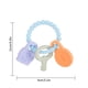 thumbnail image 3 of Baby Key Bracelet Teether Can Be Boiled In Water Food Grade Silicone Teether Baby Anti-eating Hand Molar Artifact, 3 of 4
