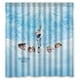thumbnail image 1 of Cortina de ducha de Anime Frozen, juego de cortina de baño con ganchos, tamaño 66 x 72 pulgadas, 1 of 3