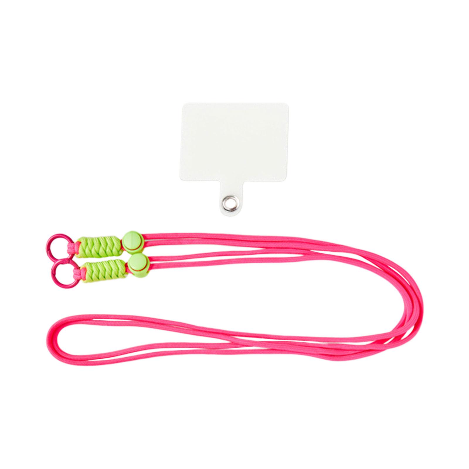 Bothyi - Universal Lanyard Strap Lanyard Patch Phone Lanyard Para Key Holder Mujeres Hombres Pink