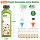 thumbnail image 2 of Botellas AOZITA 480 ml Pack de 12 reutilizables de plástico, 2 of 9