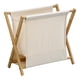 thumbnail image 4 of Cesto de Ropa Sucia Plegable de Bambú, Portátil, Fácil de Transportar, Abierto para La Familia, Mantiene La Ropa Sucia Ordenadamente Guardada Beige 40x30x38cm, 4 of 5
