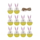 thumbnail image 1 of 10x Colgantes Colgantes De Pascua Adorno Colgante Para Puerta Decoración Colgante De Pared Amarillo, 1 of 3