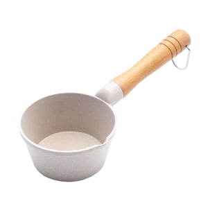 Bothyi - Cocina Pequeñas Cacerolas De Leche Café Calentador De Leche Pequeños Utensilios De Cocina Para El Hogar Restaurante Blanco