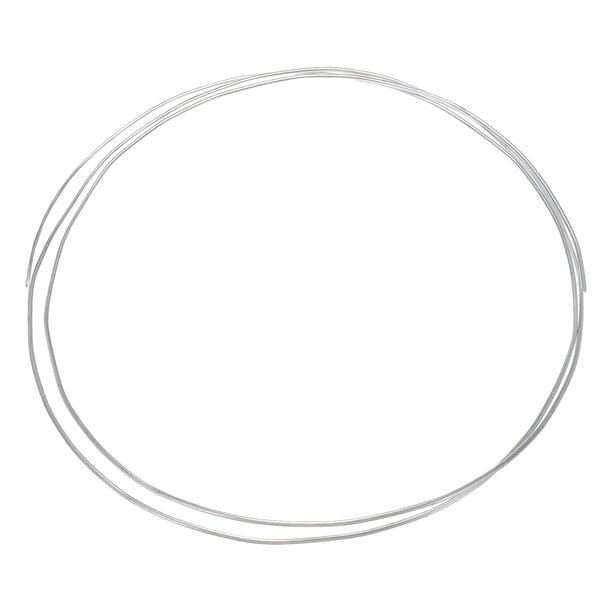 Tubo de Aluminio Enrollado 5/32" OD 3/64" Espesor de Pared 10ft Tubo Redondo Sin Costura para Calefacción de Aire Acondicionado