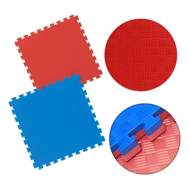 Pack 2 Tatamis Reversibles Goma EVA 100x100x4 cm Encastrables