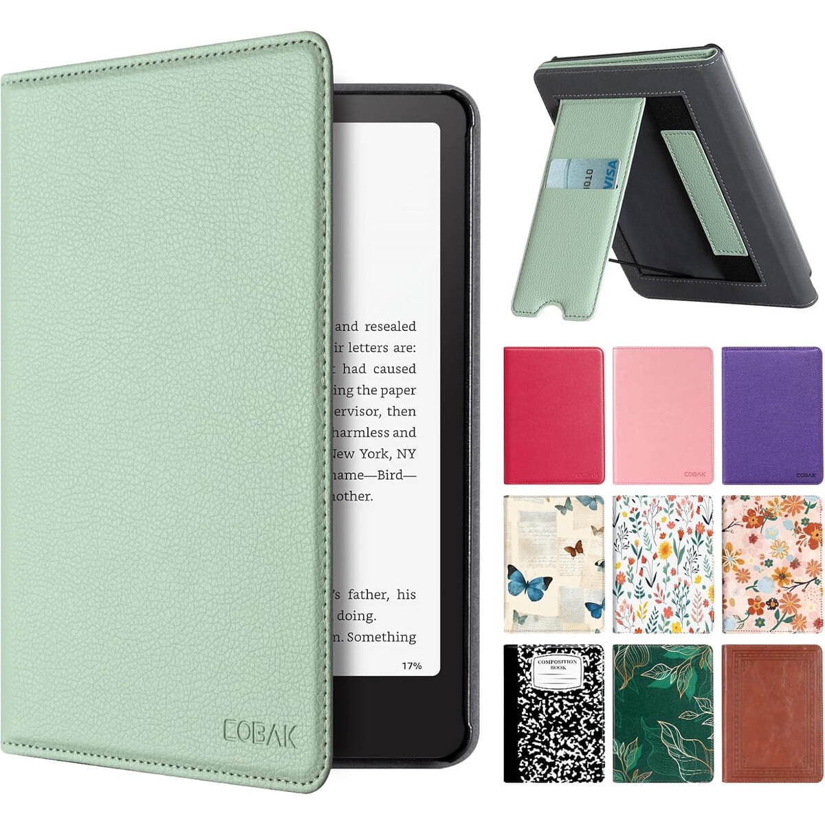 Funda Cobak Kindle Paperwhite 12va Gen 2024 Agave Green