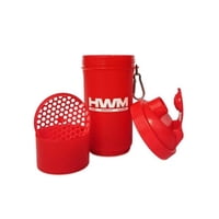 Hwm - Shaker 2 En 1 - Rojo