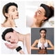 thumbnail image 3 of SET 6 cinta para el pelo cosmética, diadema spa para lavar la cara cuidado de la piel diademas, cinta para el pelo, diadema muñeca banda de lavado conjunto para mujeres niñas yoga deporte ducha, 3 of 7
