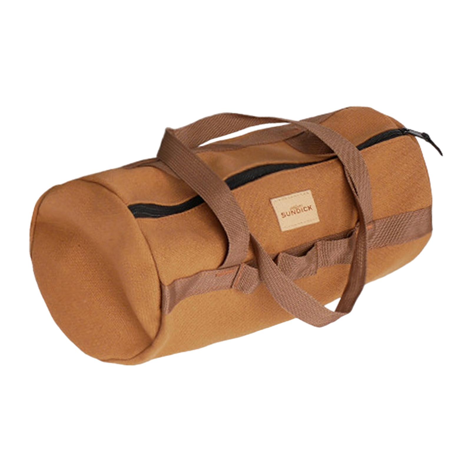 Ioensy - Bolsa De Almacenamiento De Estacas Para Tienda De Campaña, Bolsa Para Clavos Para Jardinería, Viajes, Playa, Marrón