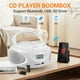 thumbnail image 3 of Reproductor de CD portátil Boombox Gelielim con radio AM/FM Bluetooth, 3 of 3