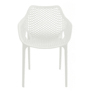 Habita2 Chile - Butaca City Para Exterior Apilable Resistente - Blanco