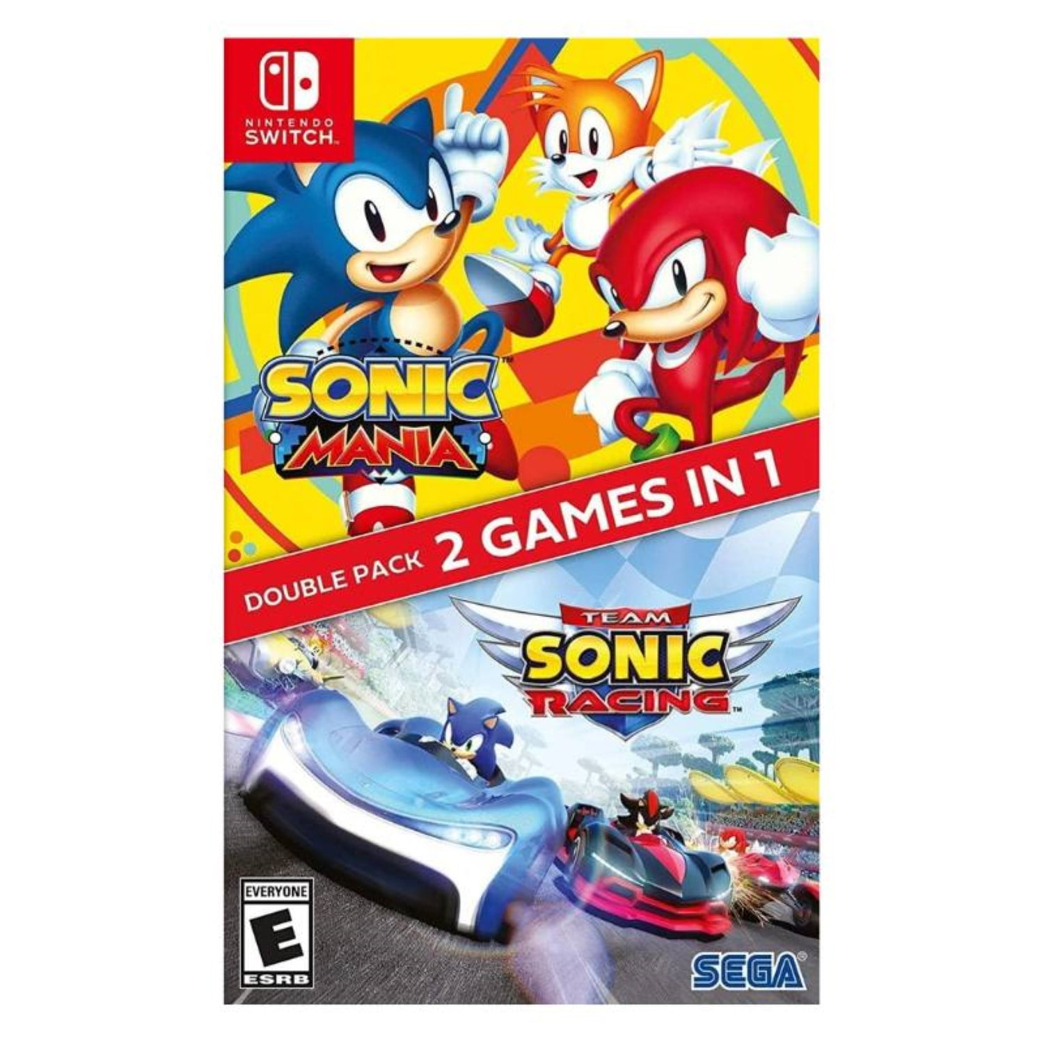 Videojuego Sonic Mania Plus Team Sonic Racing Double Pack Nintendo Switch