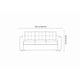 thumbnail image 3 of Sofa venecia 3 cuerpos 2 puff, 3 of 4