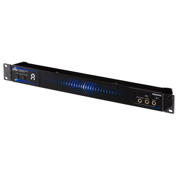 Tuner Pitchblack X Pro Chromatic Para Montaje En Rack Con Comprobador De Cables