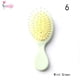 thumbnail image 1 of Travel Foldable Hair Comb with Mirror Brush Massage Anti Static Hair Comb Hairdressing Personality Hairpin Styling Combs Tool, 1 of 3