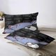 thumbnail image 4 of Kuromi Bedding Sets Cartoon Duvet Cover Lightweight 3 Piece Bet Sets for Kids Boys Girls, 4 of 5