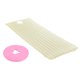 thumbnail image 1 of Salón De Belleza Sábana De Colchón Para Cama De Masaje Funda De Cuna Para Descanso Facial Beige Y Rosa, 1 of 5