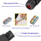 thumbnail image 5 of Conector De Caja De Coiones Impermeable Ip68 De 3 Pines 4 Piezas, 5 of 7
