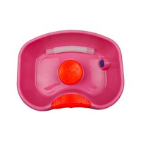 Magideal - Lavabo De Cabecera Para Champú, Bañera De Retrolavado Portátil Con Manguera De 1,5 M, Lavabo Para Lavado De Cabello Para Sala De Estar, Mesita De Noch Rosa
