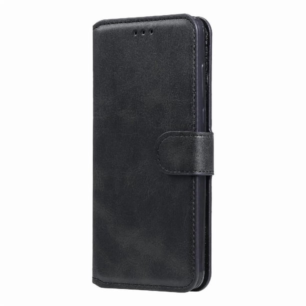 Funda Billetera para Xiaomi Poco X3 Pro con Porta Tarjetas y Soporte Ajustable Negro