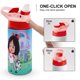thumbnail image 4 of Cleo y CuquínBotella de Agua con Tapa Pop Top de Un Toque, Acero Inoxidable, a Prueba de Fugas, para Deportes, Botella Infantil rosa 12 oz, 4 of 6