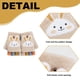 thumbnail image 3 of Lindos guantes de invierno tejidos de lana para niños pequeños, cálidos guantes convertibles sin dedos con funda para manoplas para niñas y niños, 3 of 6