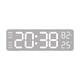 thumbnail image 4 of Reloj De Pared Digital Reloj De Escritorio Multiusos Para Sala De Estar, Sala De Estudio, Hogar, Concha Blanca, 4 of 5