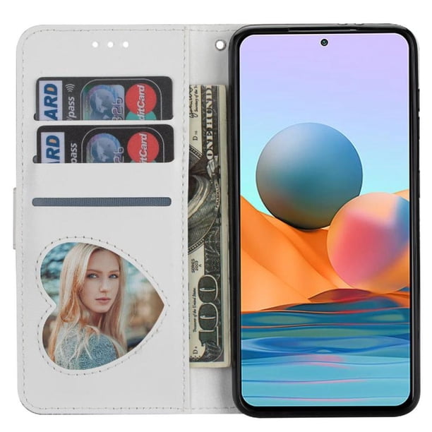Funda para FOXDOCK Elegante funda Xiaomi Redmi Note 12 5G Glitter con cremallera-Ideal para el uso diario