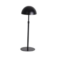 Magideal - Soporte De Exhibición De Sombreros, Soporte De Exhibición De Modelo De Cabeza, Estante De Almacenamiento Estable, Perchero Multiusos Con Forma De Cúpu Base Negra