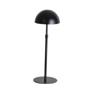 Magideal - Soporte De Exhibición De Sombreros, Soporte De Exhibición De Modelo De Cabeza, Estante De Almacenamiento Estable, Perchero Multiusos Con Forma De Cúpu Base Negra