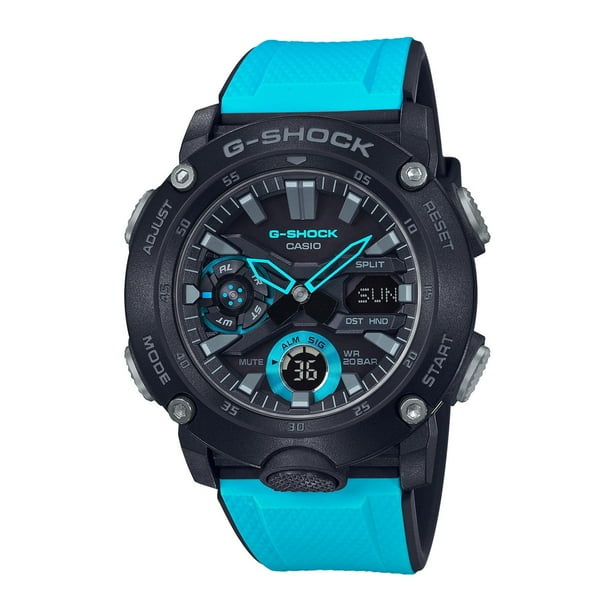 Reloj G-SHOCK GA-2000-1A2DR Carbono/Resina Hombre Negro negro