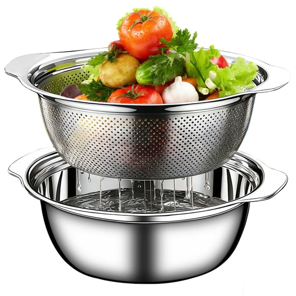Colador WanFluvior 5QT Acero Inoxidable para Cocina
