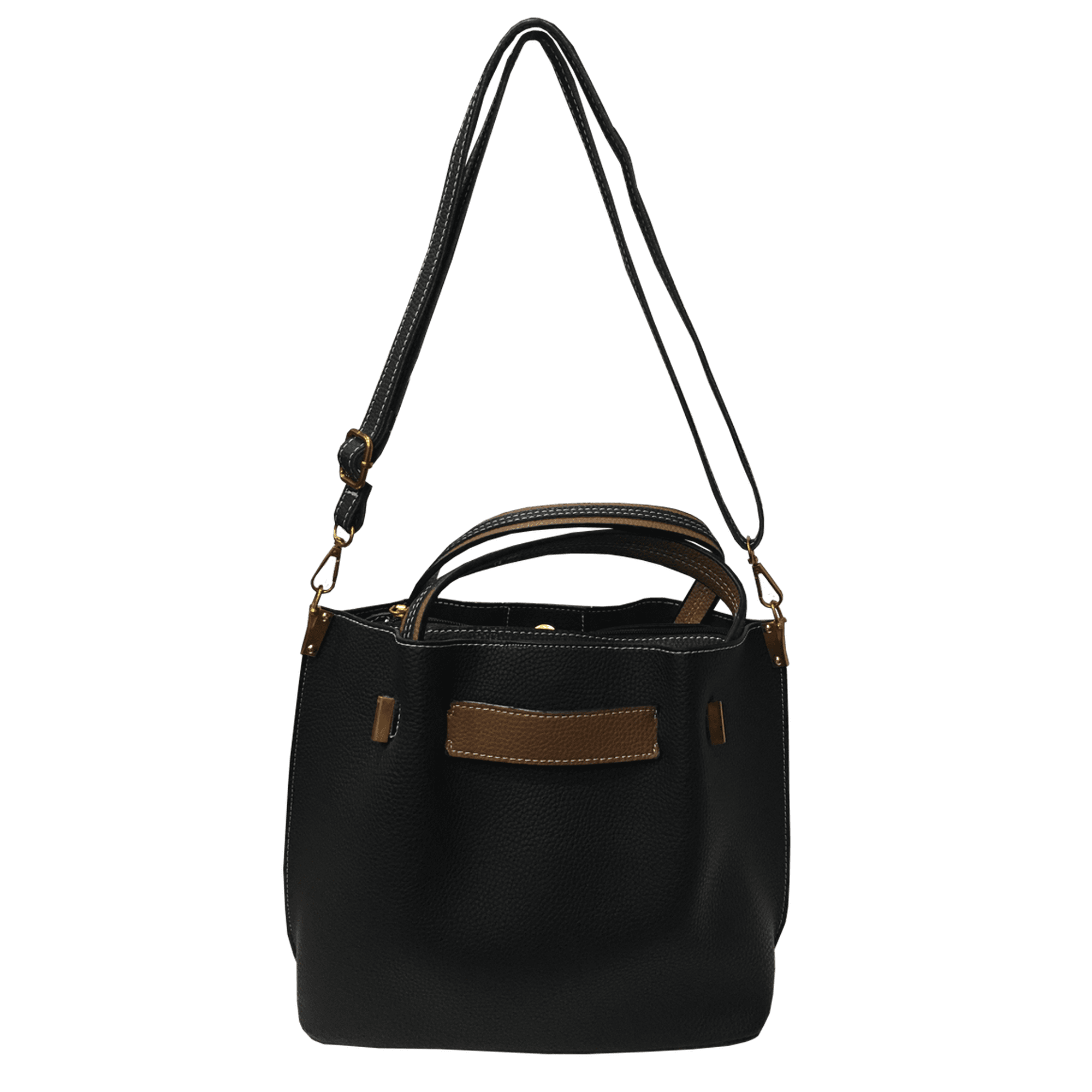 Todopiel - Cartera Cuero Ecológico Crp44 Negrocafe