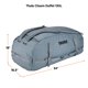 thumbnail image 2 of Bolsa de lona Thule Chasm 130L impermeable, color gris estanque, 2 of 7