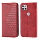 thumbnail image 2 of Funda Flip FOXDOCK para Motorola Moto G Stylus 5G 2021 , Estilo Billetera con Diseño Rombo, Correa de Mano y Soporte, Uso Diario, 2 of 6