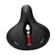 thumbnail image 2 of Asiento de bicicleta cómodo, cojín para sillín de bicicleta, ejercicio Universal para mujeres y hombres, transpirable, impermeable, para ciclismo al , Rojo, 2 of 5
