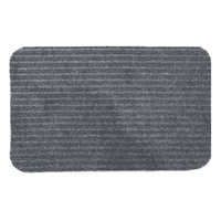 Genérico - Alfombra Limpia Pies Shoapino Gris 35X55Cm Diseño Liso