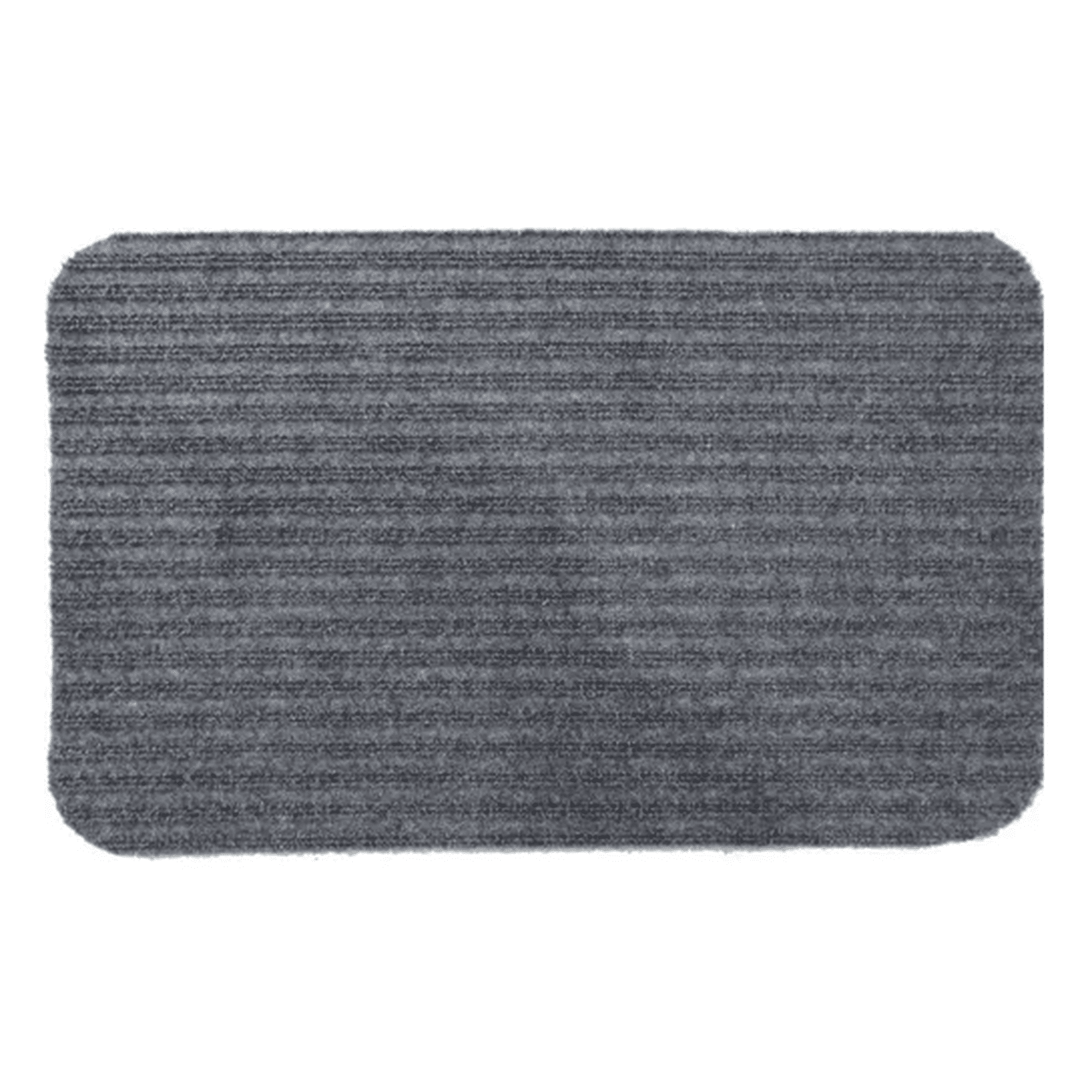 Genérico - Alfombra Limpia Pies Shoapino Gris 35x55cm Diseño Liso