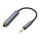 thumbnail image 2 of Cable Adaptador De Audio Con Conector AUX De 4 Núcleos Trenzado Para Amplificador De Piano Y Altavoz, 2 of 5