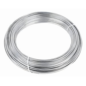 Metalfer - Alambre De Metal Calibre 16 Alambre Galvanizado X 20Mts