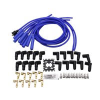 Magideal - Juego De Cables De Bujía Kit De Cables De Encendido Fácil Instalación Reparación De Automóviles Resistente Azul