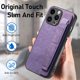 thumbnail image 5 of Funda Protectora con Correa para iPhone 15 Pro Resistente a Golpes Morado, 5 of 6