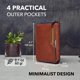thumbnail image 4 of BILLETERA Vaultskin NOTTING HILL RFID Cognac, 4 of 7