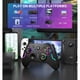 thumbnail image 2 of Mando de juegos inalámbrico - Conectividad 2.4G para Windows y compatible con Nintendo Switch, Steam Deck - Luz LED de 9 colores, función Turbo, vibración ajustable, toma de auriculares-Negro, 2 of 6