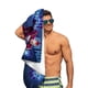 thumbnail image 5 of Iron Man Toalla de playa de secado rápido con diseño temático, regalo para mujeres y niñas, ideal para cumpleaños, fans, amantes de la música, uso en la playa o al aire libre, 78 × 180 cm, 5 of 6